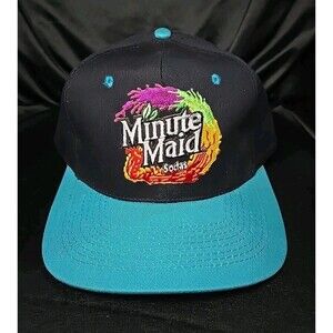 Vintage Minute Maid Soda Cap Hat Flav Rage, Snapback